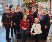 Christmas carols at Methodist West Hospital