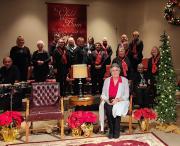 Performance at  Christmas program at Cornerstone Methodist
