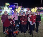 Singing at Sugar Land Lights 2023