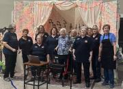 Singing at Embrace Fundraiser Dinner at HCUMC
